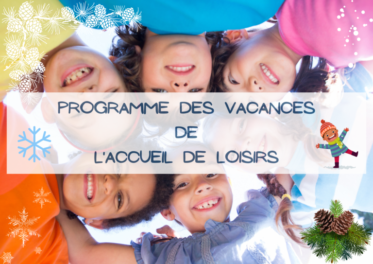 Programme Des Vacances De L Accueil De Loisirs Association Des